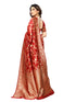 Vasthrlay Kanjivaram Unstitched Saree
