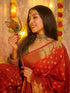 Vasthrlay Green Banarasi Saree