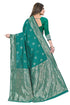 VasthrlayWomen's Green Kanchipuram Saree