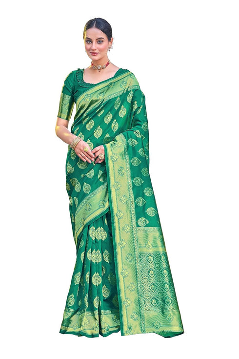 Vasthrlay Banarasi Wine Ethnic Wear