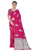 Vasthrlay Banarasi Gs Orange Ethnic Wear