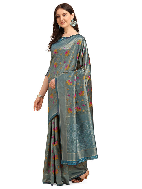 Vasthrlay Banarasi Weaving Saree