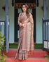 Vasthrlay Traditional Designer Off White Saree