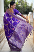 Vasthrlay Kanjivaram Blouse Purple Ethnic Wear