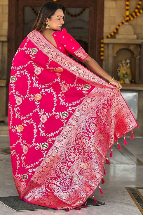 Vasthrlay Kanjivaram Blouse Purple Ethnic Wear
