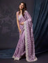 Vasthrlay Embroidery Blouse Purple Ethnic Wear