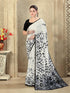 Vasthrlay Womens Printed Unstitched Mauve Saree