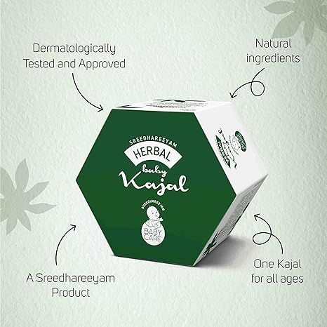 Sreedhareeyam Herbal Baby Kajal for New Born