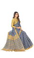 Vasthrlay Cotton Blue Saree