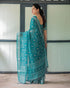 Vasthrlay Floral Printed Tassels Saree
