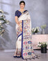 Vasthrlay Printed Unstitched Saree Az Ya Shaadi