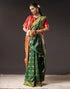 Vasthrlay Womens Banarasi Unstitched Off White Saree