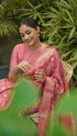 Vasthrlay Fashion Handloom Printed Dusty Ethnic Wear