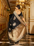 Vasthrlay Banarasi Unstitched Saree