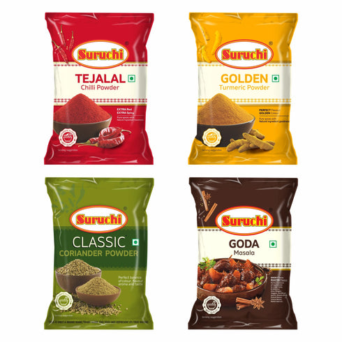 Suruchi Daily Spice Combo Pack Tejalal Red Chilli Powder