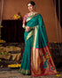 Vasthrlay Womens Paithani Unstitched Pink Saree