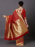 Vasthrlay Jacquard Unstitch Purple Ethnic Wear