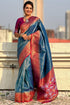 Vasthrlay Kanjivaram Patola Unstitched Ethnic Wear