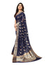 VasthrlayManipuri Jacquard Unstitched Black Free Ethnic Wear