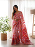 Vasthrlay Banarasi Unstitched Saree