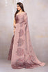 Vasthrlay Fashion Chiffon Printed Dusty Ethnic Wear
