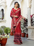 Vasthrlay Chiffon Printed Dark Saree