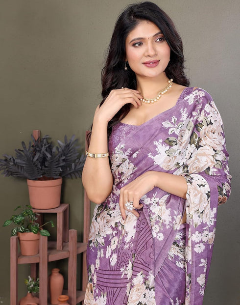 Vasthrlay Printed Material Az Ys Zehra Ethnic Wear