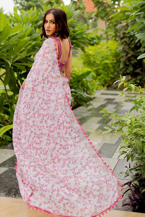 Vasthrlay Fashion Cotton Printed Dusty Ethnic Wear