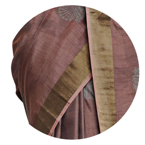 Vasthrlay Fashion Peacock Printed Ethnic Wear