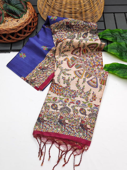 Vasthrlay Madhubani Kalamkari Traditional