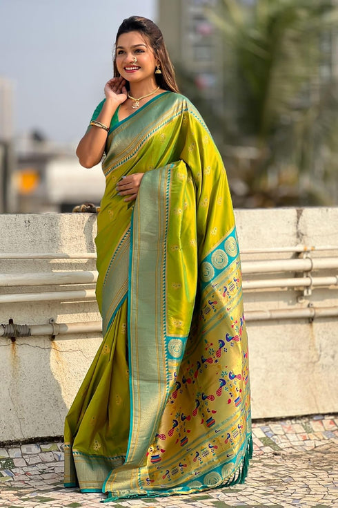 Vasthrlay Paithani Kanjivaram Sarees Ethnic Wear