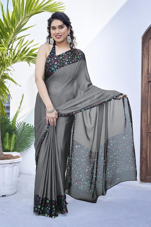 Vasthrlay Fashion Chiffon Printed Ethnic Wear