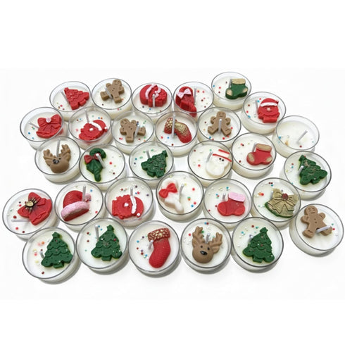 Christmas Tree Tealight Candles