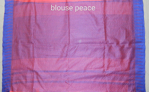 Vasthrlay Handloom Bhagalpuri Blouse Gajri Pink