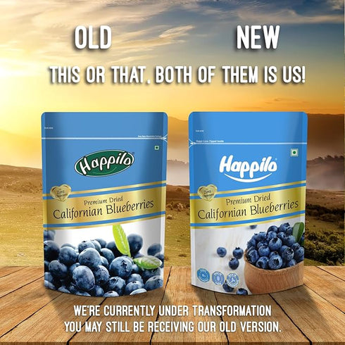 Happilo Premium Dried Californian Blueberries
