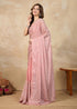 Vasthrlay Chanderi Siroski Unstitch Orange Ethnic Wear