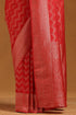 Vasthrlay Orange Georgette Woven