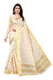 Vasthrlay Kerala Crismistmas Free Size Off White Ethnic Wear