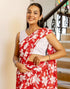 Vasthrlay Georgette Printed Unstitched Lavender Saree