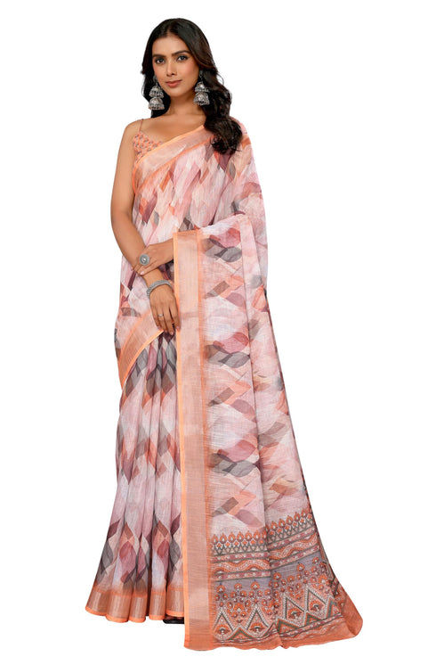 Vasthrlay Cotton Printed Saree