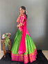 Vasthrlay Traditional Banarasi Contrasting Lemonrama