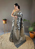 Vasthrlay Banarasi Unstitched Saree