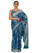 Vasthrlay Fashion Chiffon Georgette Green Ethnic Wear