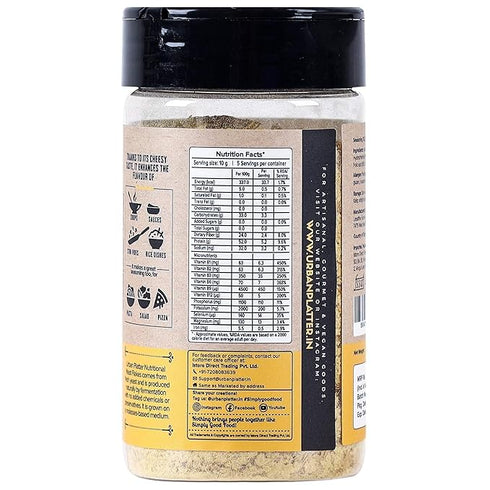 Urban Platter Nutritional Yeast Flakes Shaker Jar