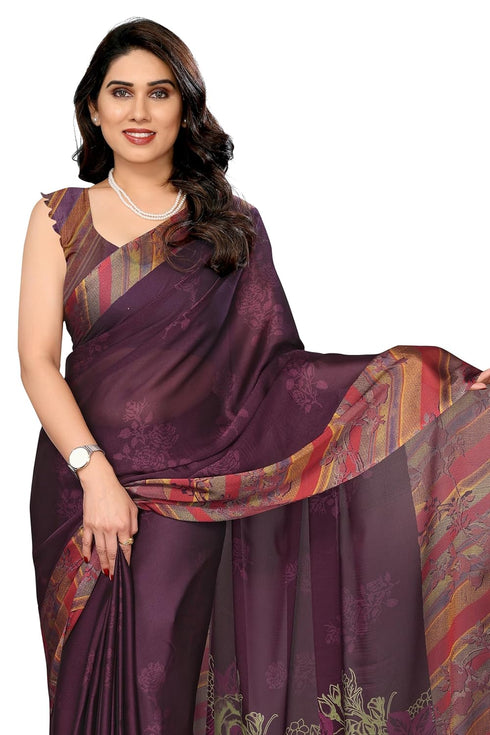 Vasthrlay Fashion Chiffon Georgette Dark Ethnic Wear