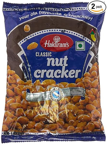 DANVIN Haldirams Namkeen Nut Cracker Del Pack of 2