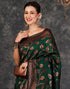 Vasthrlay Banarasi Kanjeevaram Unstitched Beige Saree