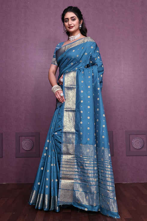 Vasthrlay Satin Jacquard Woven Textured