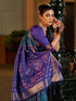 Vasthrlay Kanjivaram Unstitched Jacquard Stylish Saree