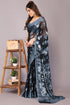 Vasthrlay Fashion Chiffon Turquoise Ethnic Wear